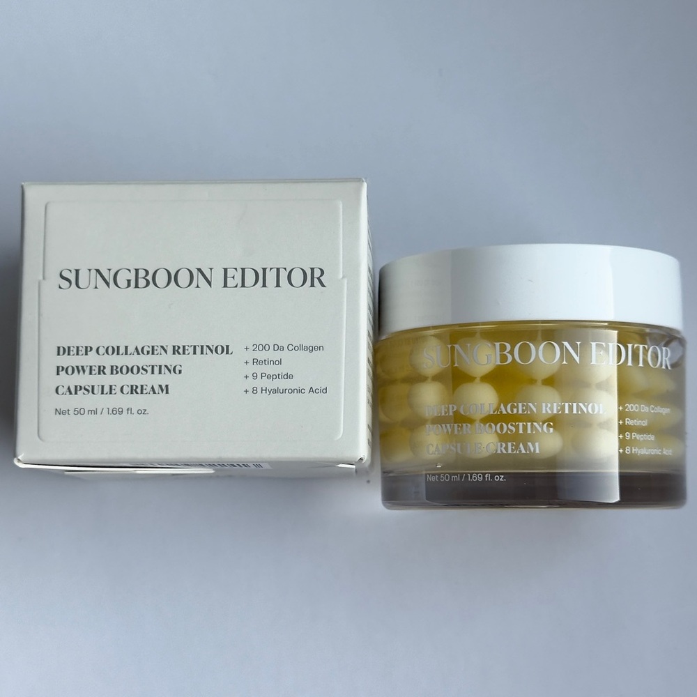 Sungboon Editor. Korean Skincare. Deep Collagen Retinol Cream. 50 ml /1.69 fl.oz